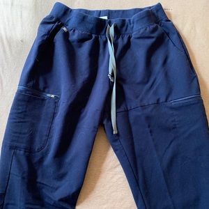 FIGS NAVY BLUE SCRUB BOTTOMS- TACNA- (M)
